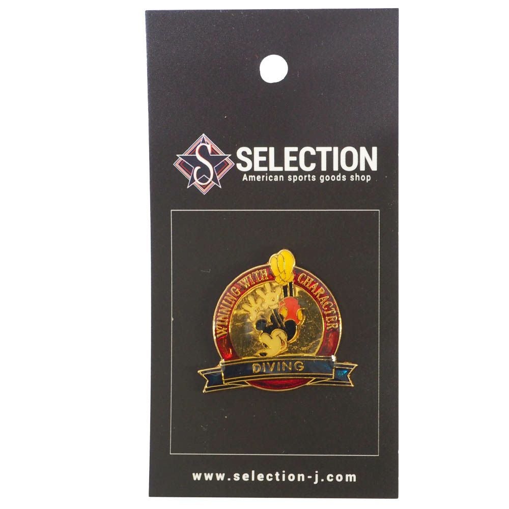 ミッキー USA ディズニー1996 アトランタ Winning with Character Pin