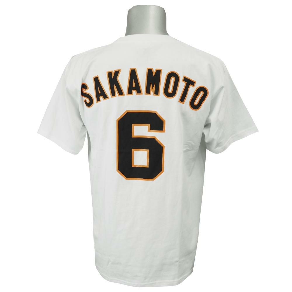 読売ジャイアンツ/巨人 グッズ 坂本勇人 Tシャツ ホーム GIANTS 背番号