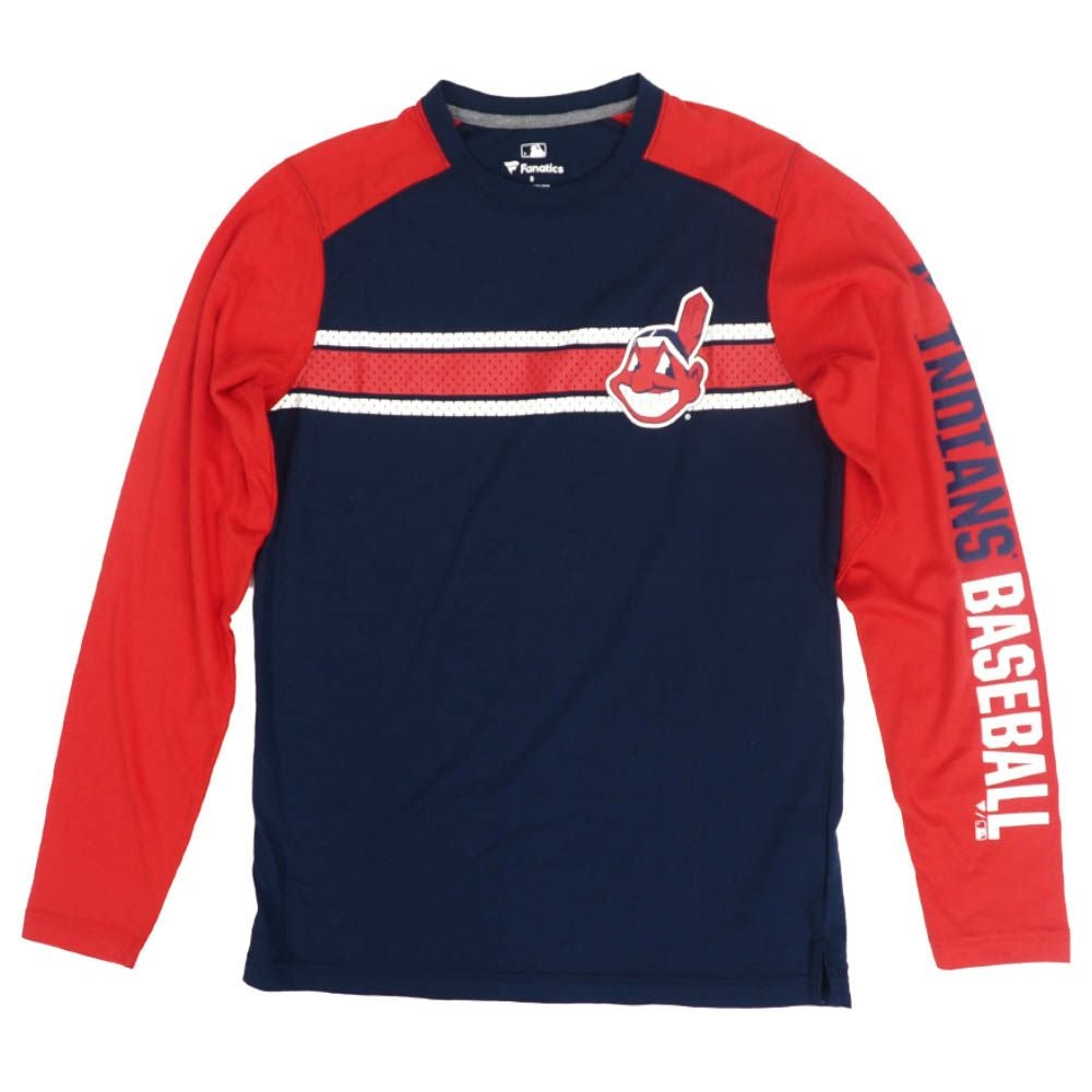 MLB クリーブランドインデアンズ時代　バッティングジャージ Lサイズ MLB クリーブランド・インディアンス Tシャツ ワフー酋長 WAHOO Long