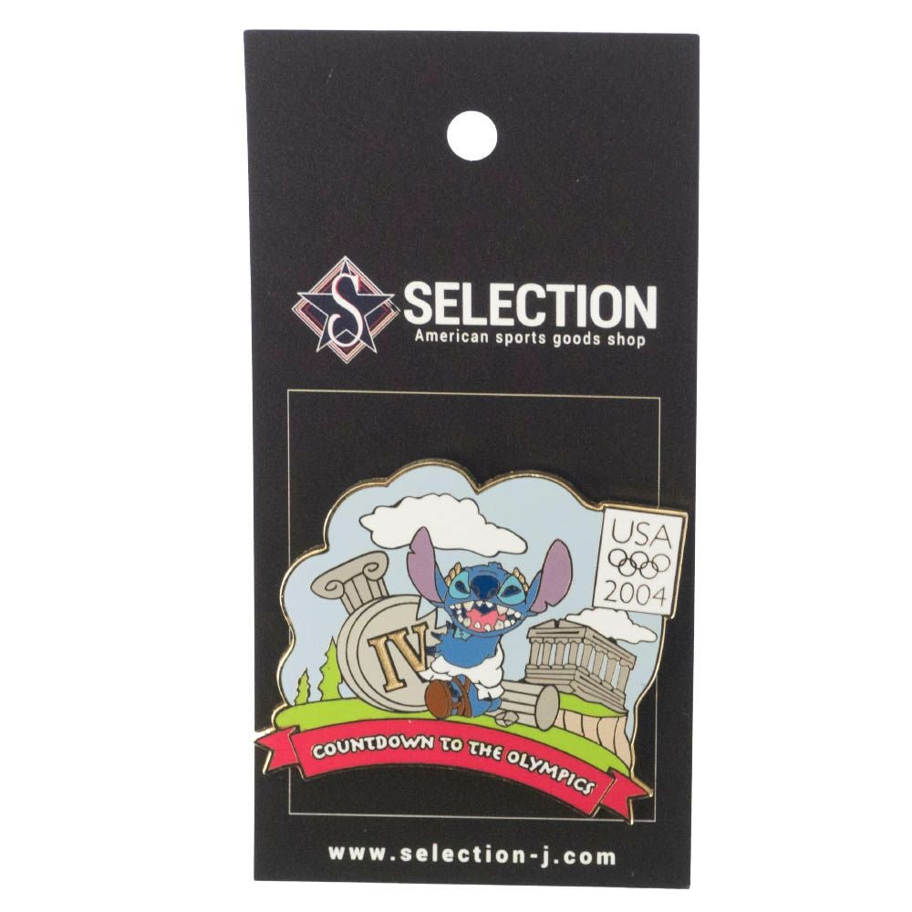 Olympic リロ & スティッチ USA 2004 Countdown to the Olympics Pin