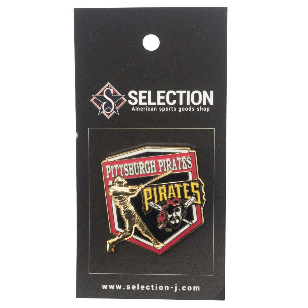 MLB ピッツバーグ・パイレーツ Team Logo Slugger Pin PSG